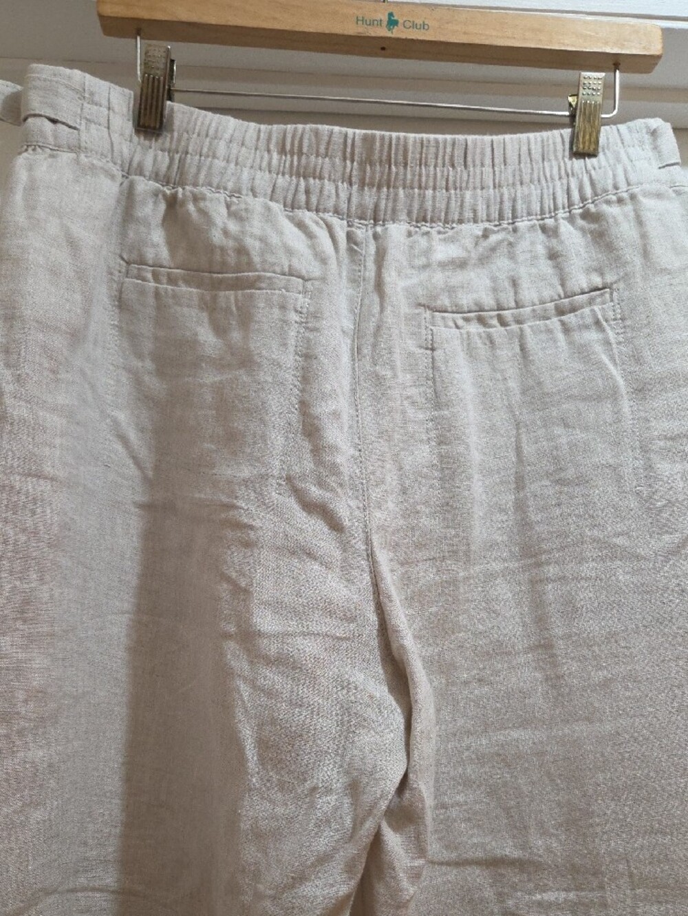 Athleta Natural Linen Voyager Pants NWT - Picture 8 of 8